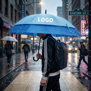 Custom Logo <b>Large</b> Size Golf <b>Umbrella</b> Oversized Arc Windproof Rain <b>Umbrella</b> For Men Outdoor Garden Use - Product Image 6