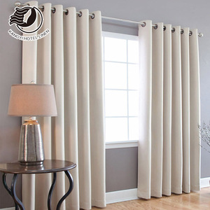 <span class=keywords><strong>Rideaux</strong></span> occultants double couche <span class=keywords><strong>thermiques</strong></span>, vente directe d'usine, traitement de fenêtres pour projet hôtelier 5 étoiles - Product Image 4