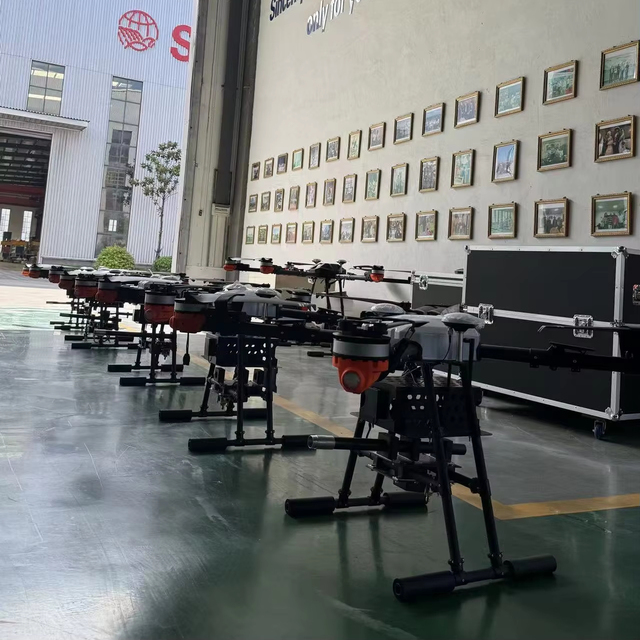 Professional Window Cleaning Drone Fully Autonomous Exterior Building Drone Cleaning with Radar Obstacle Avoidance System