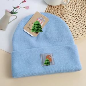 หมวกบีนนี่แฟชั่นยุโรปและอเมริกา ถักลายปัก 3 มิติ ขนาดสั่งทำได้ สำหรับฤดูใบไม้ร่วง ฤดูหนาว ให้ความอบอุ่นหรือเหมาะกับอากาศหนาว - Product Image 5