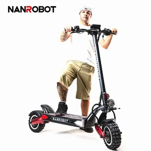 NANROBOT Fastest Cheap Adult Flash Double Motor Manufacture Offroad Standup Electric Scooter