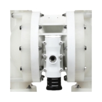 Pompe à double diaphragme pneumatique BSK 2 pouces avec joints en PTFE, basse pression, garantie 3 ans - PP personnalisable pour eaux usées et liquides chimiques