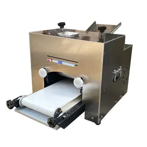 Automatische Deeg Ronde Dunne Persmachine Pizzadeeg Presser Lente Roll Gebak Blad Maken Machine