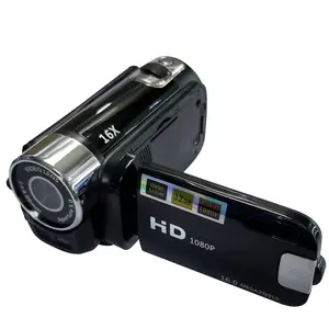 HD Digital Camera Video Camcorder 16mp With 2.7 inch LCD Display and 16X digital zoom With 270 degree rotation DV-C6