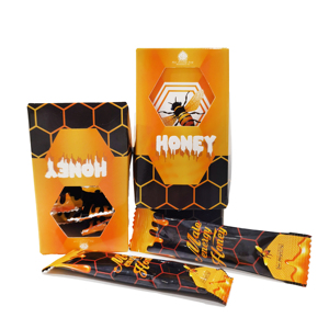 Sobres de Miel de Fruta OEM Portátiles en Caja, 15g x 12 Sobres, con Sabor Suave, Suministro a Granel, Empaque Personalizable - Product Image 3