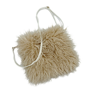 Sac à bandoulière en laine Y2k Viviblook Z1231BG01, sac en fourrure de laine pour la plage, sac à bandoulière en fourrure de laine pour femme - Product Image 6