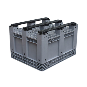 1200*1000 HDPE almacenamiento resistente caja <span class=keywords><strong>de</strong></span> paletas <span class=keywords><strong>de</strong></span> plástico apilable sólida - Product Image 3