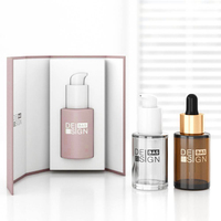Flacon compte-gouttes en verre pour sérum, huiles essentielles et soins de la peau, transparent ambré épais, 1 oz, 30 ml, 60 ml, 30 ml, 50 ml, personnalisable