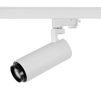 Projecteur réglable à angle de faisceau de 15 à 90 degrés 10W 15W 20W 30W éclairage sur rail led zoomable
