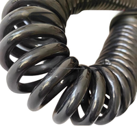 4x1mm2 haute élasticité câble d'alimentation bobine cordon Multicore Flexible éclairage électrique industrie câble 220V toronné ressort spirale