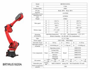 Robot de nettoyage et de soudage Glambot économique, bras robotique industriel 6 axes avec pince robotique industrielle - Product Image 4