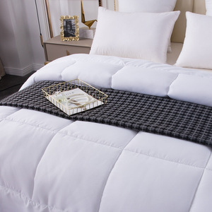 Edredón de plumas de terciopelo tipo plumón de hotel 5 estrellas, grueso, para primavera y otoño, inserto de edredón, regalo, venta al por mayor - Product Image 4