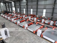 Máquina CNC para Trabajar Madera Jinan M-shine Industrial 1325, Router CNC de Corte y Grabado de 1300*2500mm para Madera