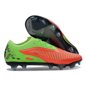 Zapatos de Fútbol Profesionales para Hombre FG/TG TF AG/TG Sg Transpirables, Impermeables, Antideslizantes, Tobillo Alto, Parte Superior de Piel Sintética, PU Fly, Invierno, Verano - Product Image 3