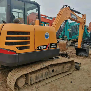 ซานนี่ SY60C5 6Ton รถขุดมือสองสภาพดีใช้เวลาใช้งานน้อยราคาถูกมีส่วนประกอบหลักของมอเตอร์และปั๊ม - Product Image 1