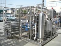 Stérilisateur tubulaire UHT à échelle pilote Conlon CL-2 200-500L/H pour le développement de processus de production de lait en petites séries, garantie de 3 ans