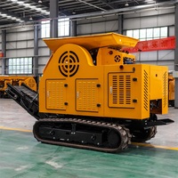 HTJC510 concasseur de pierres concasseur de béton sur chenilles Portable Stone Rock Crusher
