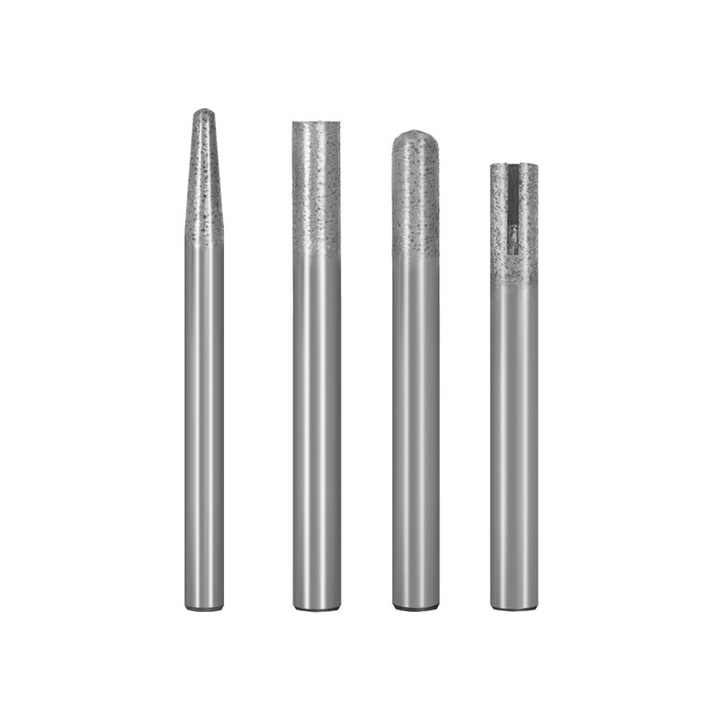 Customizable Diamond End Mill Tool CNC Router Bit for Granite Marble ...