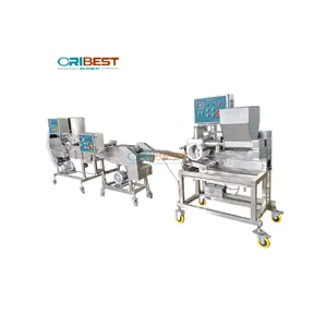 Linha de maquinaria de processamento de carne de alta eficiência/máquina formada de patty de hambúrguer