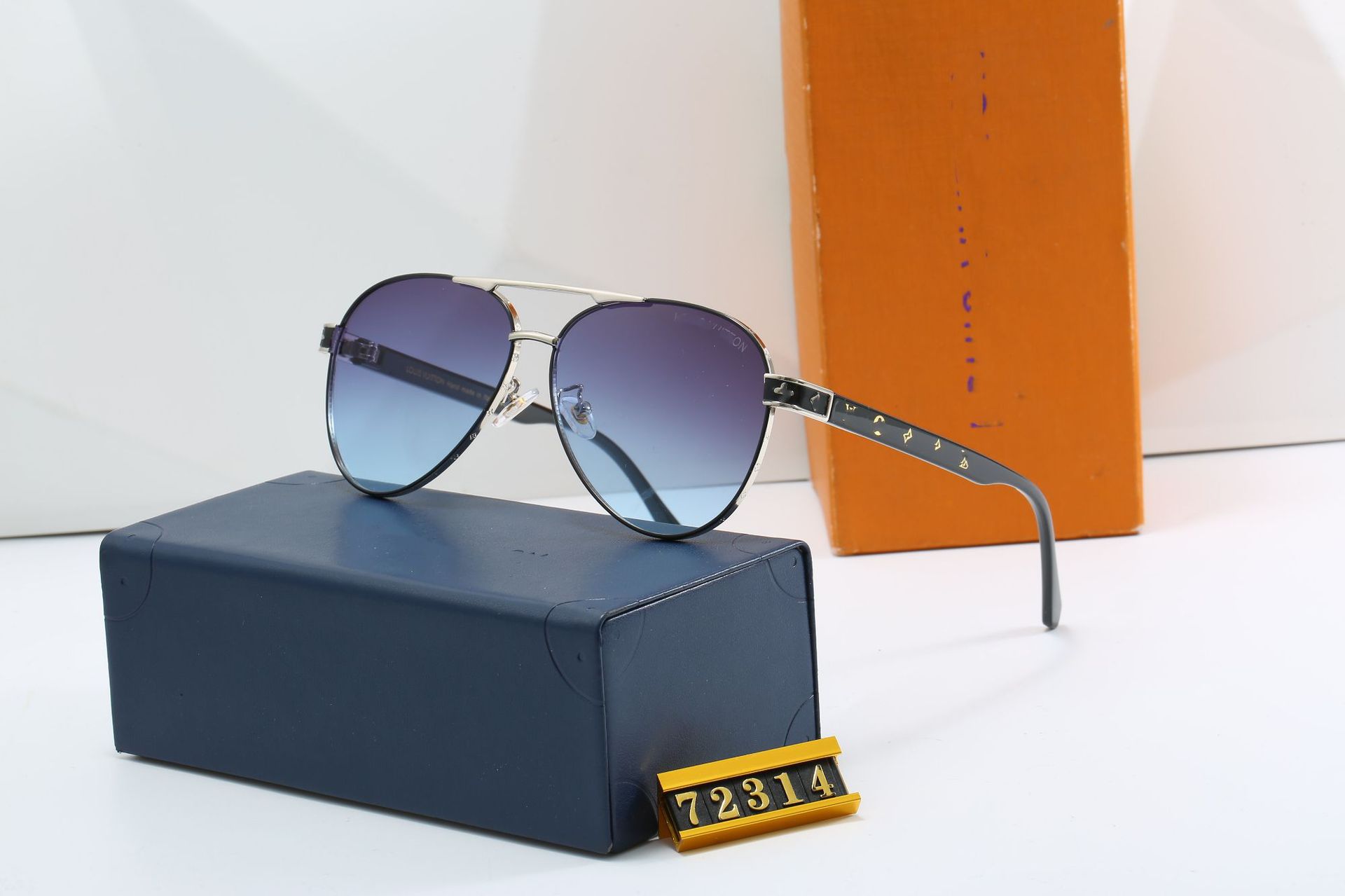 C4 Silver Frame Double Orchid