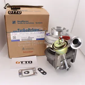 AITE Fornecedor Profissional ZX200 6BG1 Turbocompressor Diesel Turbo Peças Carregador Turbo 114400-3770 1144003770 1-144003770 1-377-0