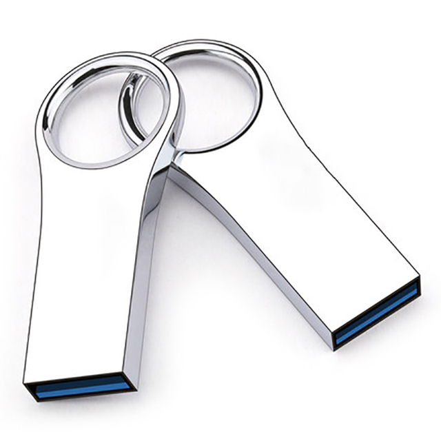 High-Speed Custom Logo USB Flash Drive 128GB 64GB 32GB 16GB 8GB 4GB Pen Drive U Disk Stick New Metal Product USB 2.0 Interface