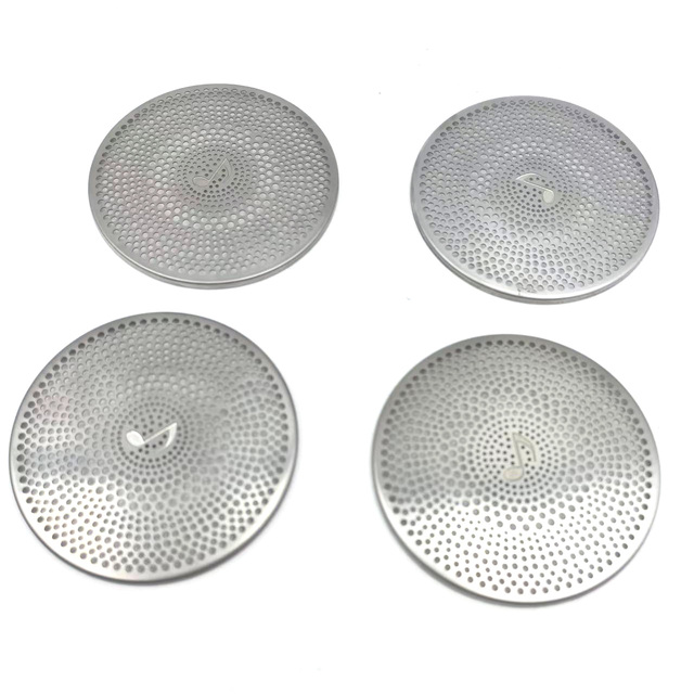 Custom Etched Speaker Grille Stainless Steel Decorative Mesh with Logo Pattern