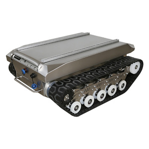 Plataforma Robótica de Acero Inoxidable con Capacidad de Carga de 40 kg, Sistema de Orugas de Goma Pequeñas para Todoterreno, TINS-6H - Product Image 6