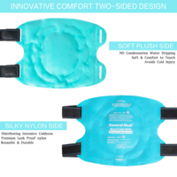 Packs de glace pour soulager la douleur au genou CE ISO Soulagement réutilisable Manchon de compression froide Gel Pack Manchons de glace pour le genou Enveloppement