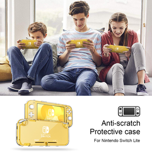 DATA FROG Hard Crystal <strong>Case</strong> for <strong>Nintendo</strong> Switch Lite Cover Full Transparent Clear Protective <strong>Cases</strong> NS Lite Accessories - Product Image 6