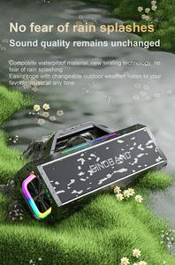 XDOBO Alps Altavoz inalámbrico Blue Tooth 150W Gran potencia con control remoto IPX5 Sistema de altavoces de karaoke a prueba de agua para HomeTheater al aire libre - Product Image 4