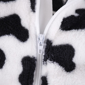 Automne hiver léopard <span class=keywords><strong>frenchie</strong></span> bouledogue vêtements pour animaux de compagnie flanelle bouledogue anglais vêtements - Product Image 5