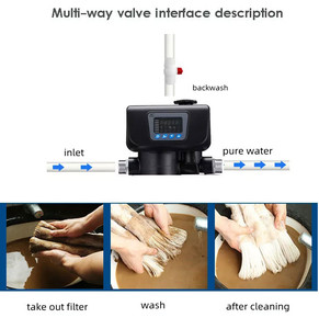 Eiree toàn bộ nhà Hệ thống lọc nước uống tùy chỉnh 4000l/8000l thép không gỉ lọc nước lọc UF Máy lọc nước - Product Image 4