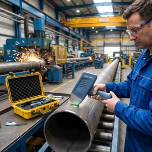 เครื่องวิเคราะห์ XRF แบบพกพา ความแม่นยำสูง ตรวจจับองค์ประกอบโลหะ ป้องกันน้ำและฝุ่นระดับ IP67 สำหรับสแตนเลส อลูมิเนียม ทองแดง รับประกัน 1 ปี - Product Image 2