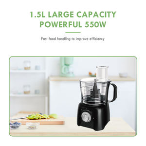 電気8 in1多機能テーブルブレンダーグラインダーチョッパーヌトリ550wブレンダージューサーフードプロセッサー - Product Image 5