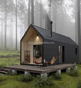 בקתת מסגרת בית קטנטנה ערכת בית אקולוגי בתים קטנים לבית אקולוגי מגורים מודרני ערכת עיצוב מודולרי ערכת בקתות עץ - Product Image 3