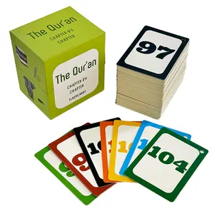 Free Sample Custom Printing Design Education Memory Card Game Custom Logo Learning Flash Card Game For Kids