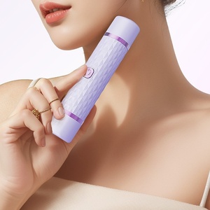 Tondeuse électrique à double lame pour femmes, tondeuse pour les zones <span class=keywords><strong>intimes</strong></span> et privées, tondeuse pour les aisselles et les jambes, éliminateur de poils <span class=keywords><strong>des</strong></span> talons - Product Image 2