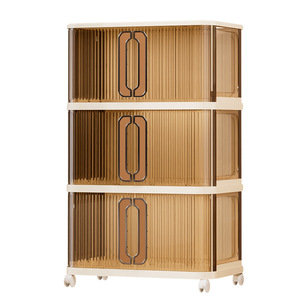 Vente en gros Proins Closet Essentiels pour dortoir, Bacs de rangement pliables avec couvercle et porte, Organisateur de coffre de voiture empilable en plastique - Product Image 4