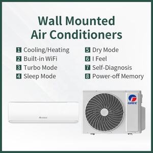 Climatiseur split intelligent Wi-Fi 12000 BTU, refroidissement uniquement, norme UE complète, R32, démarrage basse tension, pour maison et hôtel, refroidissement efficace - Product Image 4
