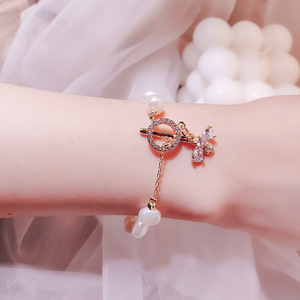 <span class=keywords><strong>Braccialetto</strong></span> di perle naturali di moda bracciale con stella barocca gioielli regalo per <span class=keywords><strong>ragazza</strong></span> - Product Image 5