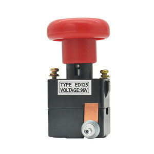 Electric Tricycle Emergency Stop <b>Switch</b> 150A 250A <b>Push</b> <b>Button</b> Copper Ignition For Forklift And Four Wheeled Car - Product Image 1