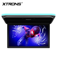 Reproductor Multimedia para Techo de Auto XTRONS de 19.5 Pulgadas con Pantalla Abatible, Android 14, Octa Core, 4+64GB, Compatible con Video 4K UHD, Pantalla IPS, Entrada HD