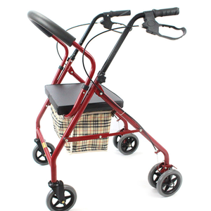 Carrello Elegante per Anziani, Trolley Domestico con Dispositivo di Trasferimento Rimovibile, Carrello Utilitario a Singolo Ripiano, Ausilio per la Deambulazione degli Anziani - Product Image 3