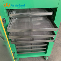 DL-6CH-2 Commerciële Multi-Layer Rotatiedroger Elektrische Fruit Groente Groene Thee Kruiden Blad Voedsel Dehydrator Droogmachine