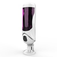 Vibrateur intelligent à aspiration automatique télescopique Easy love, pompe à vide, masturbation masculine, écologique