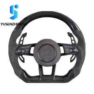 <span class=keywords><strong>Volante</strong></span> de fibra de carbono personalizado para <span class=keywords><strong>Audi</strong></span> <span class=keywords><strong>A4</strong></span> B9, A5 B8, Q3, A3, S5 B8.5, S3, A6 C7, S4 B9, A7, S4, A3, R8 8Y, C8, Q5, SQ5, A8 D3, D4, RS, S7 - Product Image 2