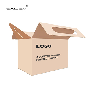 Custom Printed Sponge Lining Recyclable <strong>Cheese</strong> Cake Box with Handle White Cardboard Customizable for Birthday Cake Packaging - Product Image 6