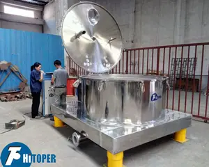 Big Capacity Lifting Bag Discharge Filtration Separator Machine Flat Plate Filter Centrifuge