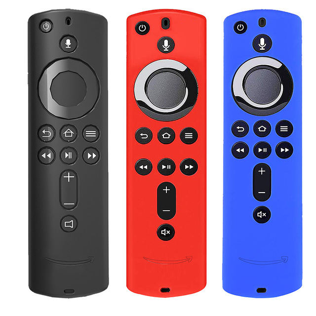 Modern Style Shockproof Silicone TV Remote Case Easy Grip Install Rectangle Design Full Protection Dust-Proof Storage Bag Decor
